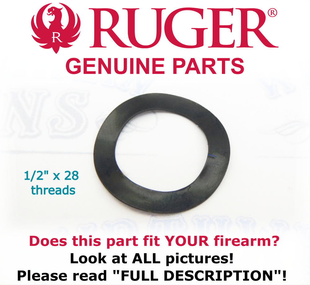 RUGER Compensator WAVE WASHER muzzle device brake spring crush