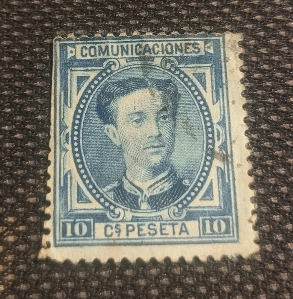 1876 Spanish King Alfonso XII