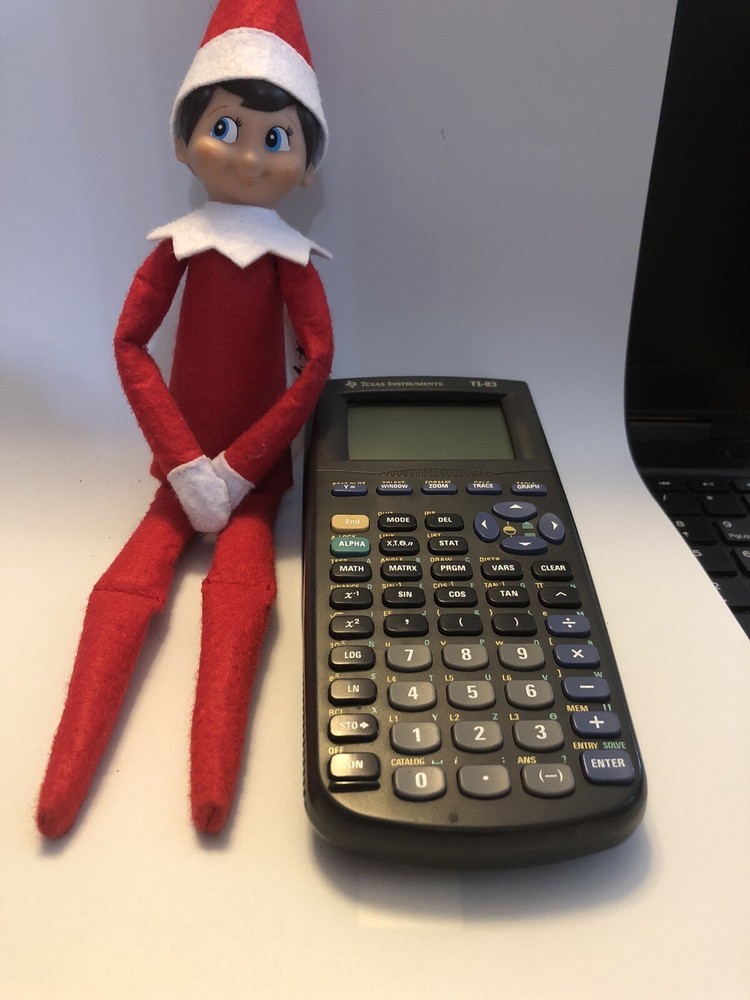 Texas Instruments TI-83 Plus Graphing Calculator - Black Tested Works