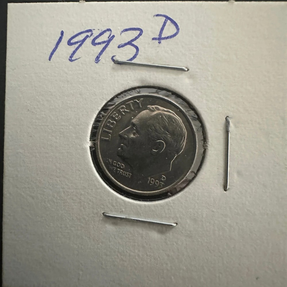 1993 D Roosevelt Dime Brilliant Luster