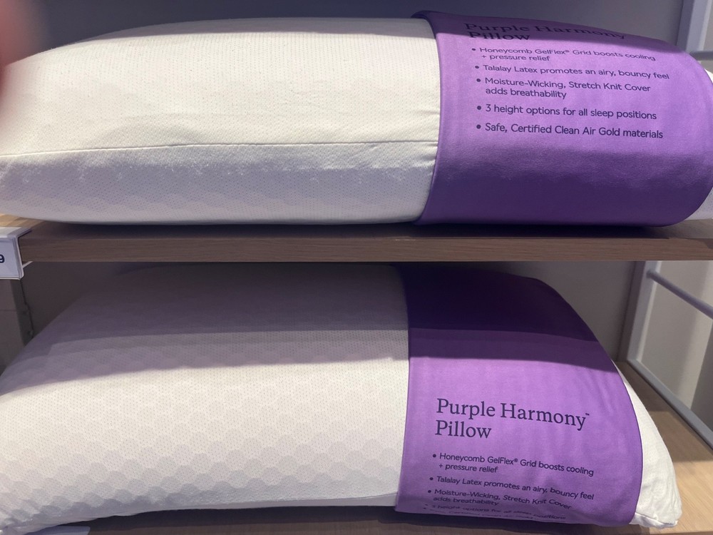 Purple brand Harmony Pillow - King Low