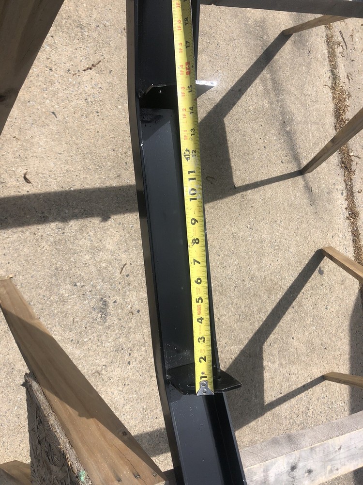 Ox Lite Bumper Utv / Side By Side Black Aluminum