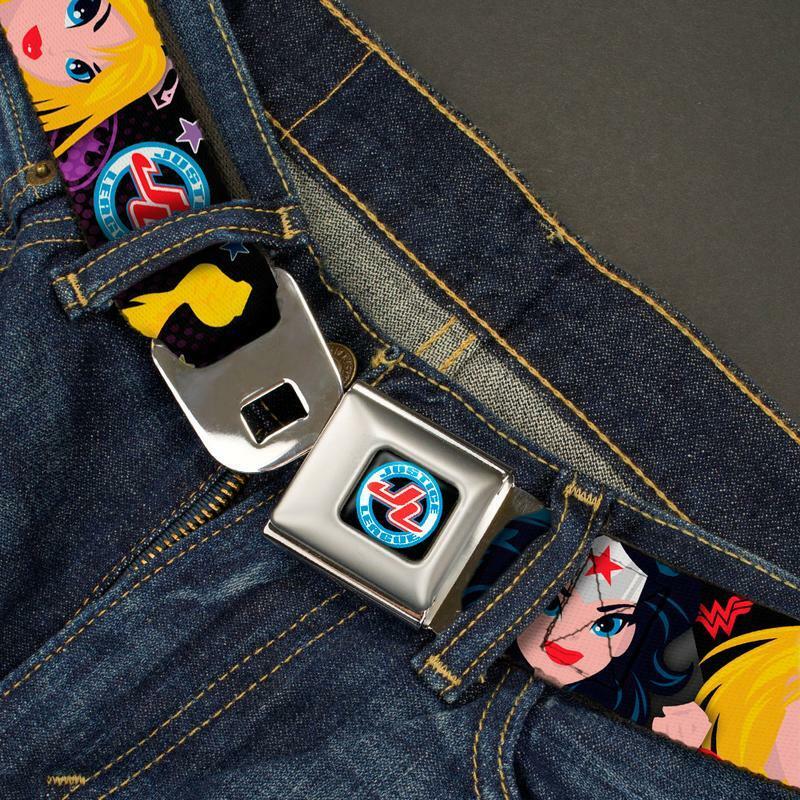DC Cartoon Heroines Belt