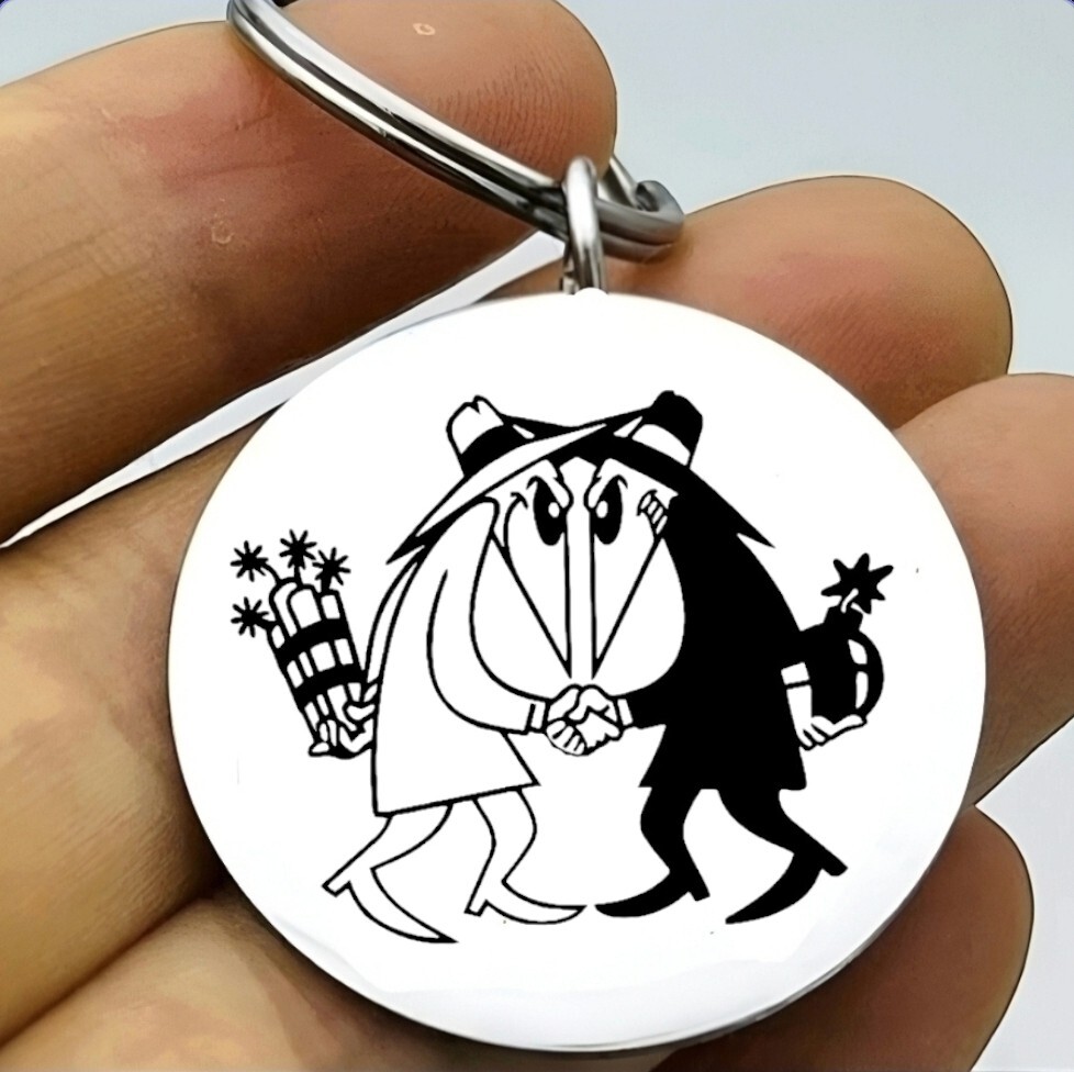 Evil Funny Cartoon Anime  Keychain