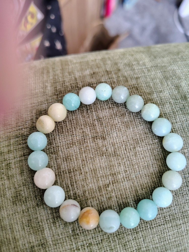 Amazonite  crystal bracelet