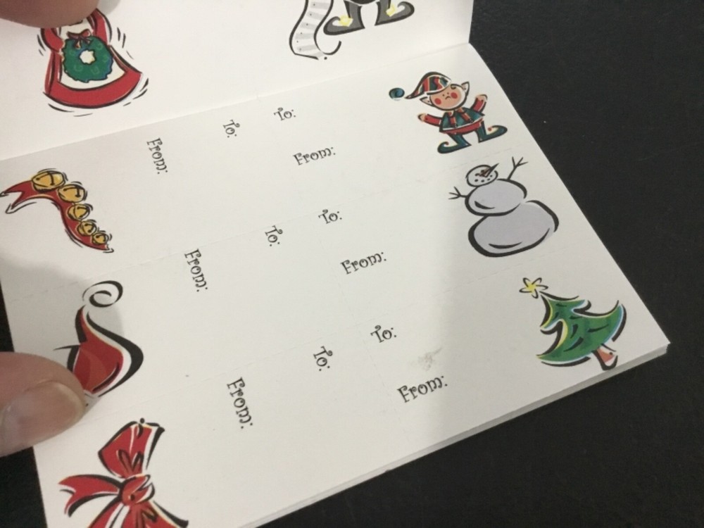 Christmas Tags, Stickers, Card