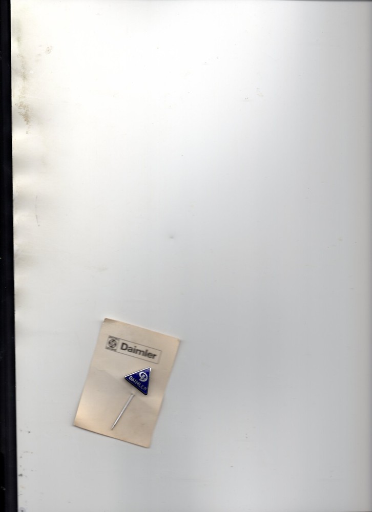 Daimler enamel stick pin