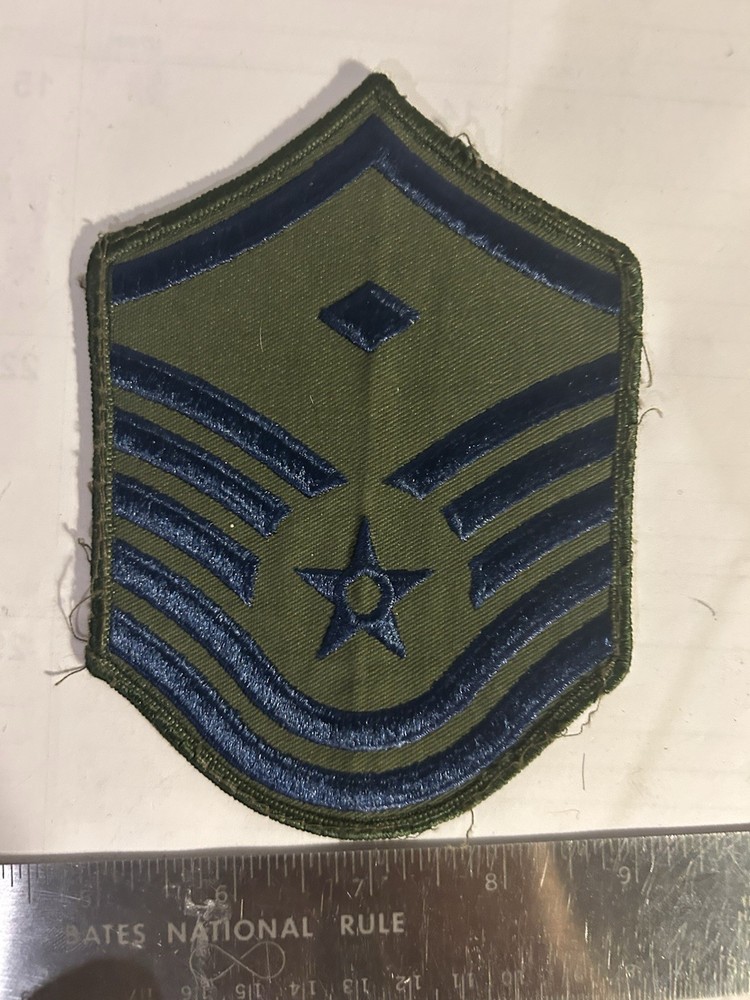 USAF Master Sargent Patch Military