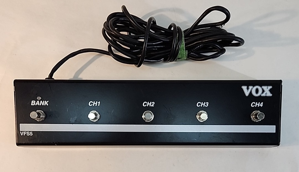 Vox VFS5 5-Button Footswitch  LN