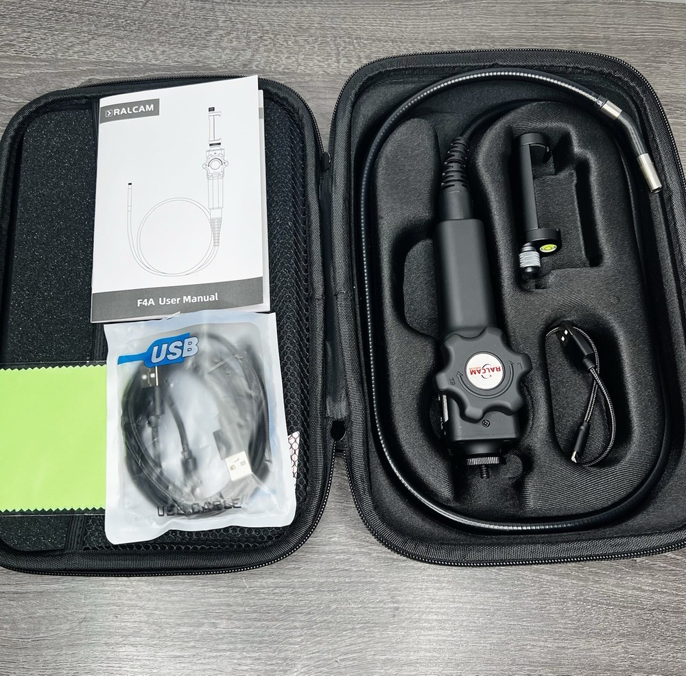 Ralcam F408A Borescope Endoscope Camera for Android & iPhone