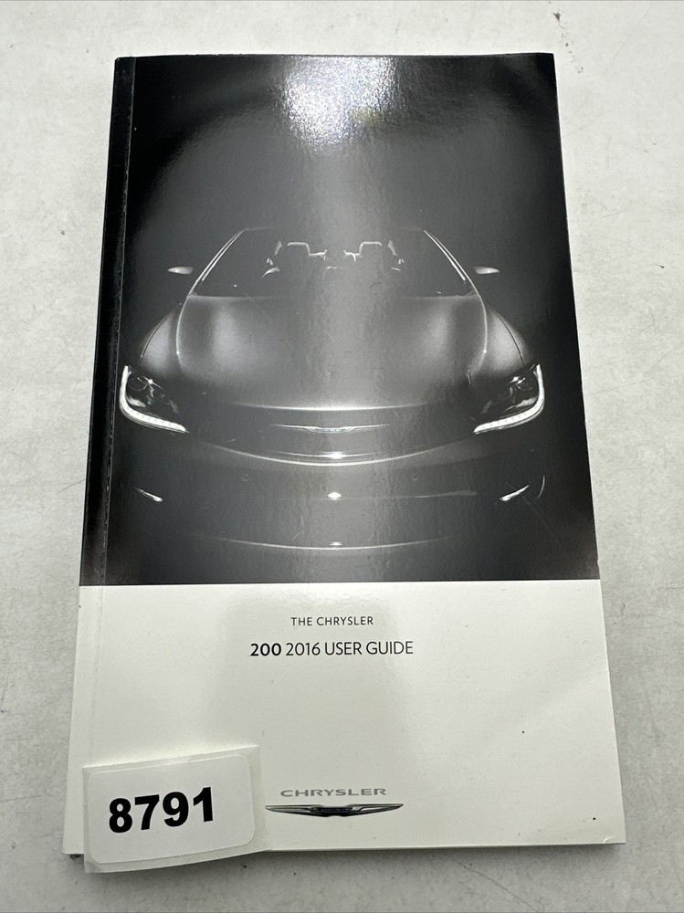 2016 Chrysler 200 user guide