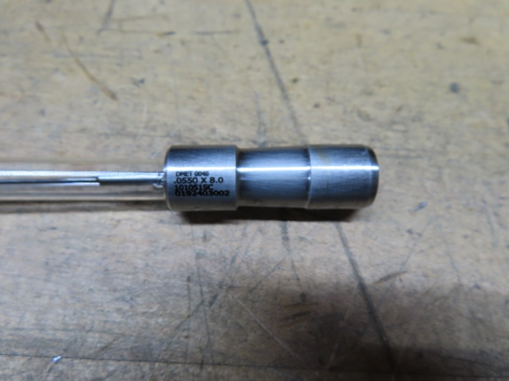 Eldorado 0.0550" X 8" coolant thru solid carbide gun drill 1/2" shank (@D48)