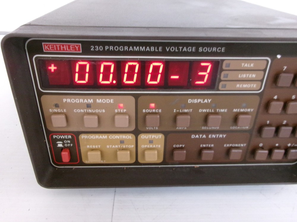 ^^ KEITHLEY 230 PROGRAMMABLE VOLTAGE SOURCE (JGL13)