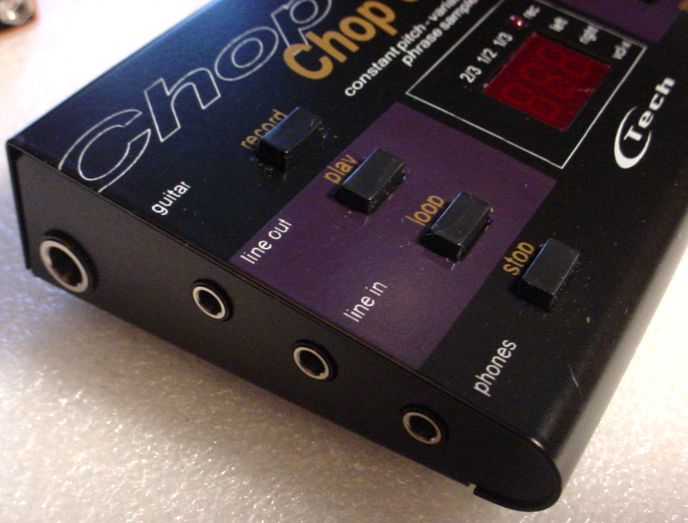 C Tech CHOP SHOP Constant Pitch Variable Speed Phrase SAMPLER W/ BOX & PAPERS