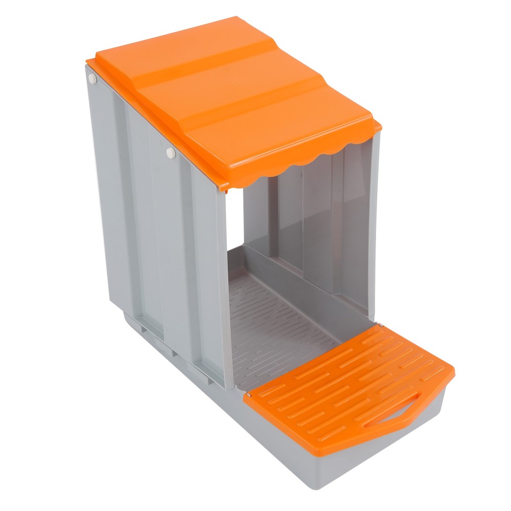 3-Compartment Modern Chicken Nesting Box Chicken Laying Box with Egg Collection