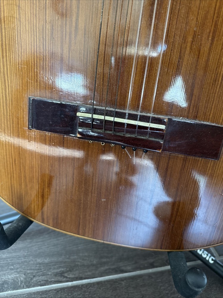 Custom Classical Guitar With Stand