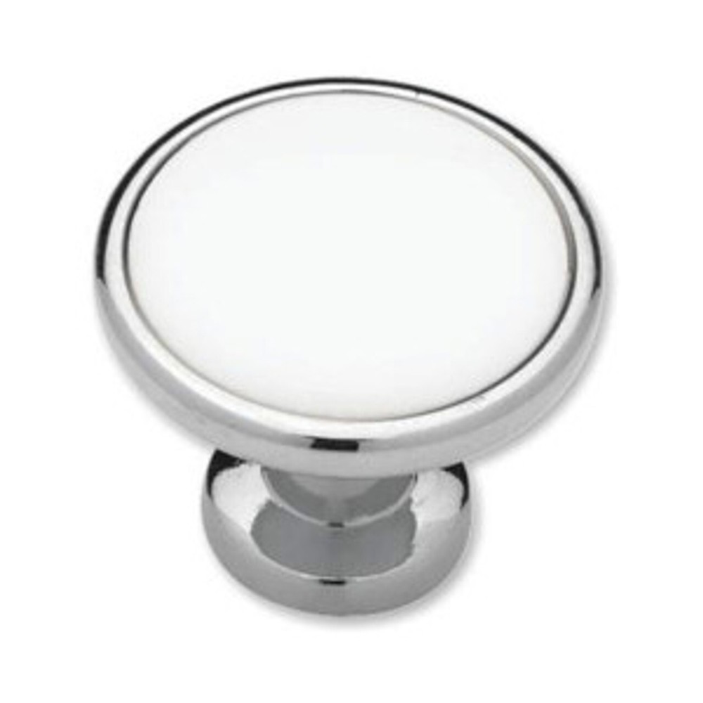 50 Knobs Handles Pulls Kitchen Cabinet Hardware Ceramic White