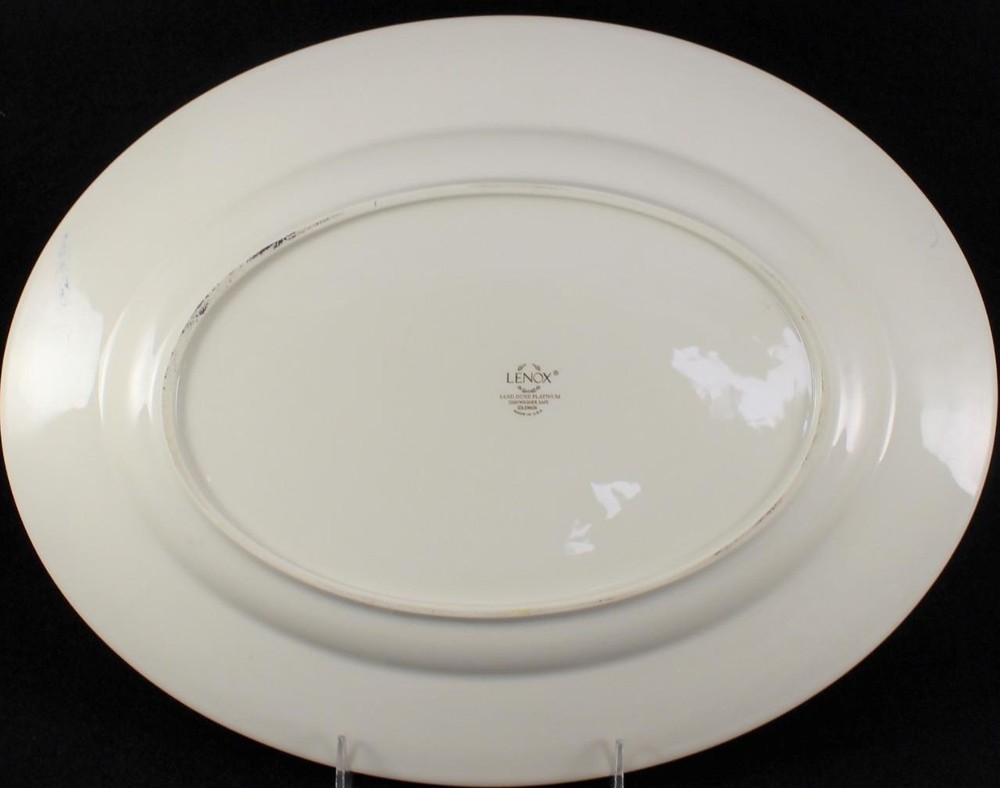 Lenox SAND DUNE PLATINUM 13" Platter GREAT CONDITION