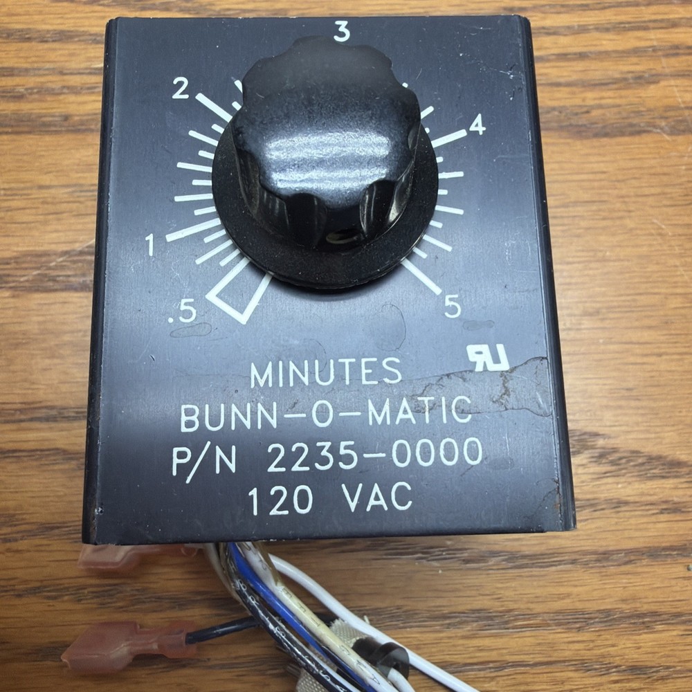 Bunn 2235.0000 Timer 120 Volt