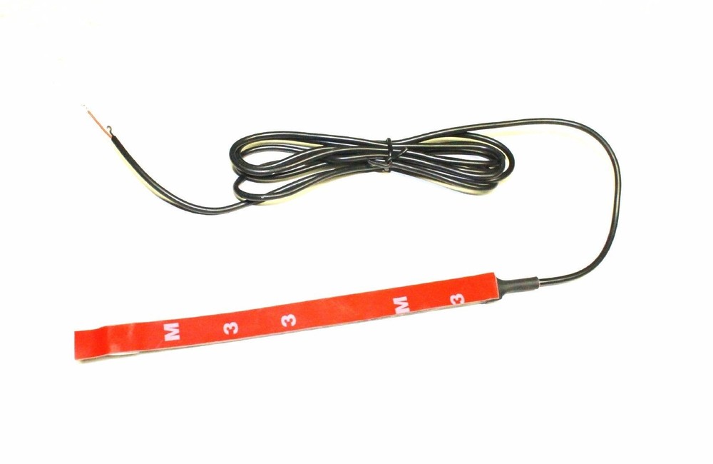 White LED Tag Lights Universal Motorcycle License Plate Strip Light Icon