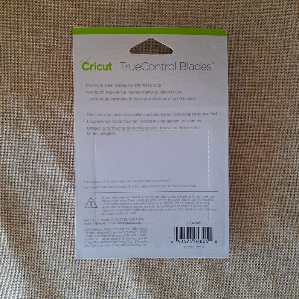 Cricut TrueControl Blades Refill Pack 5 #11 NEW