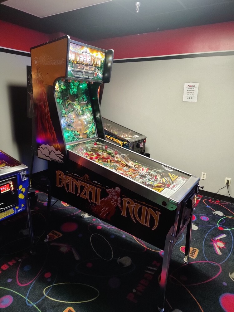 BANZAI RUN Pinball Machine - Williams 1988 - 2797