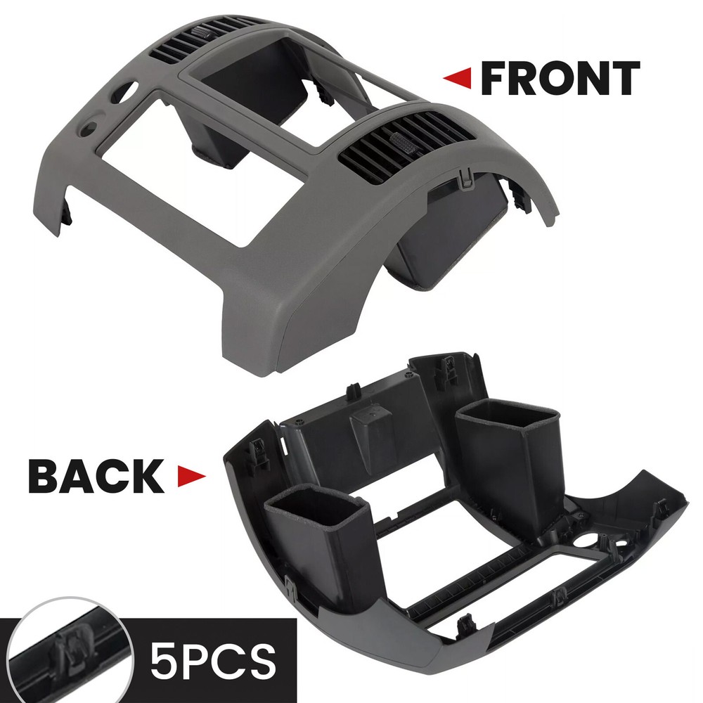 Center Dash Console Panel Cluster Lid Bezel For Nissan Frontier 2005-2020