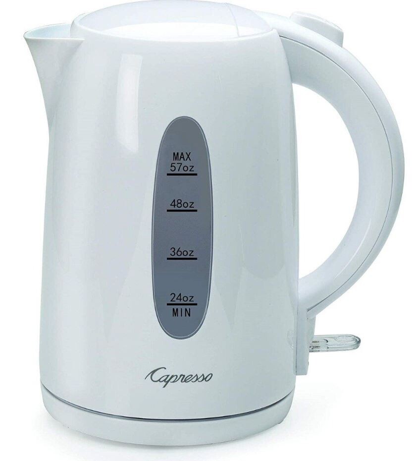 Capresso 57 fl oz Electric Water Kettle - White