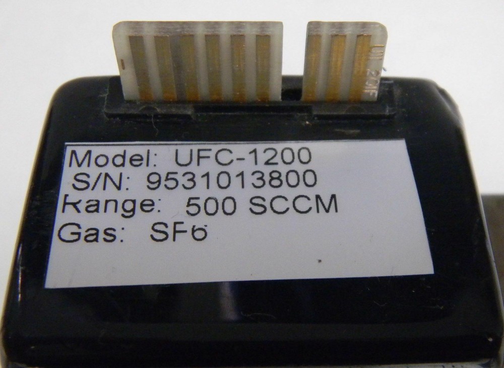 Unit UFC-1200A Mass Flow Controller, Gas- SF6, Range- 500 SCCM, Used
