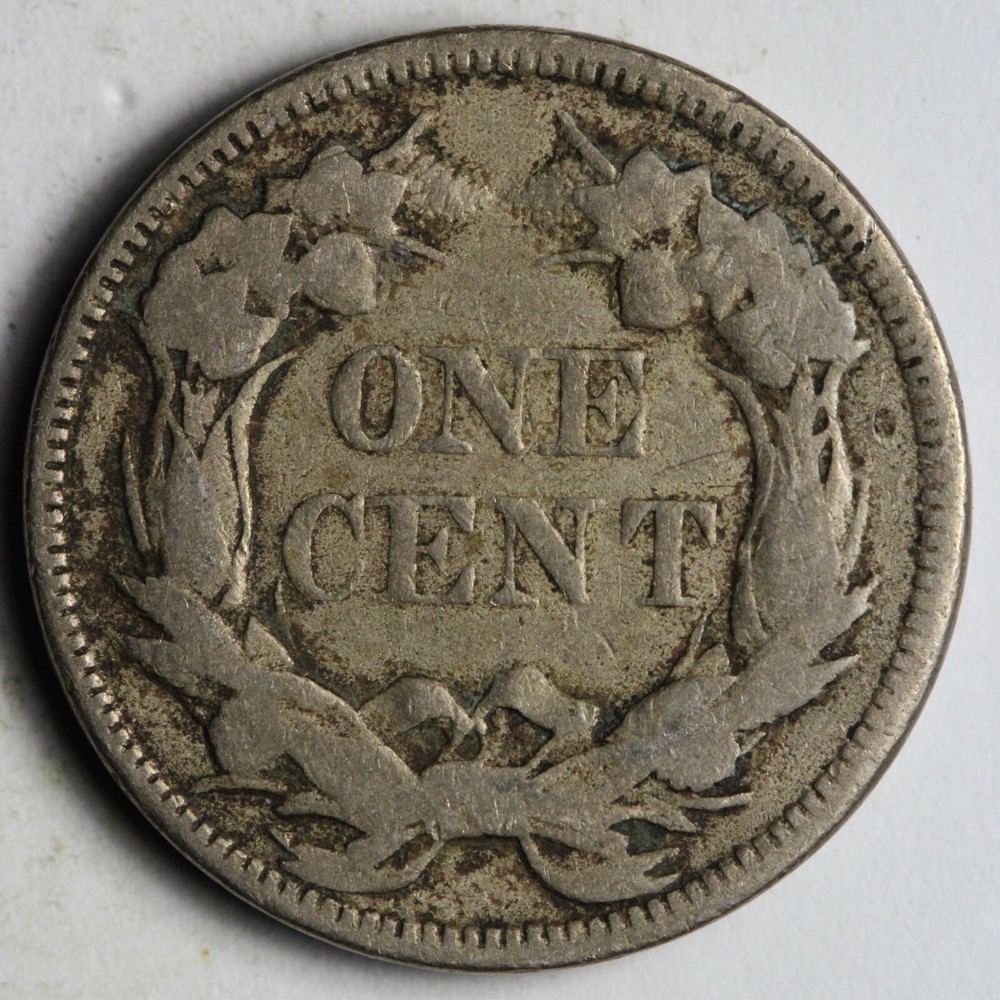 1857 Flying Eagle Cent Penny VF E189 TNE