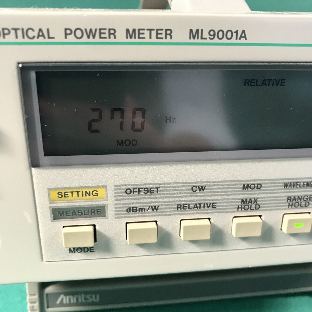 Anritsu ML9001A Optical Power Meter