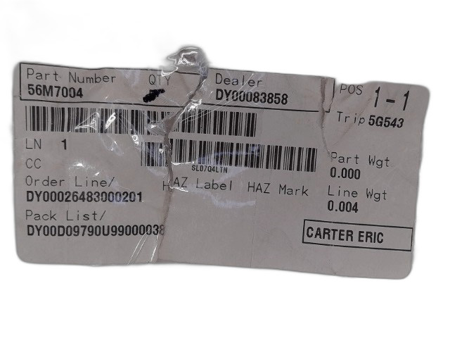 John Deere 56M7004 HOOK