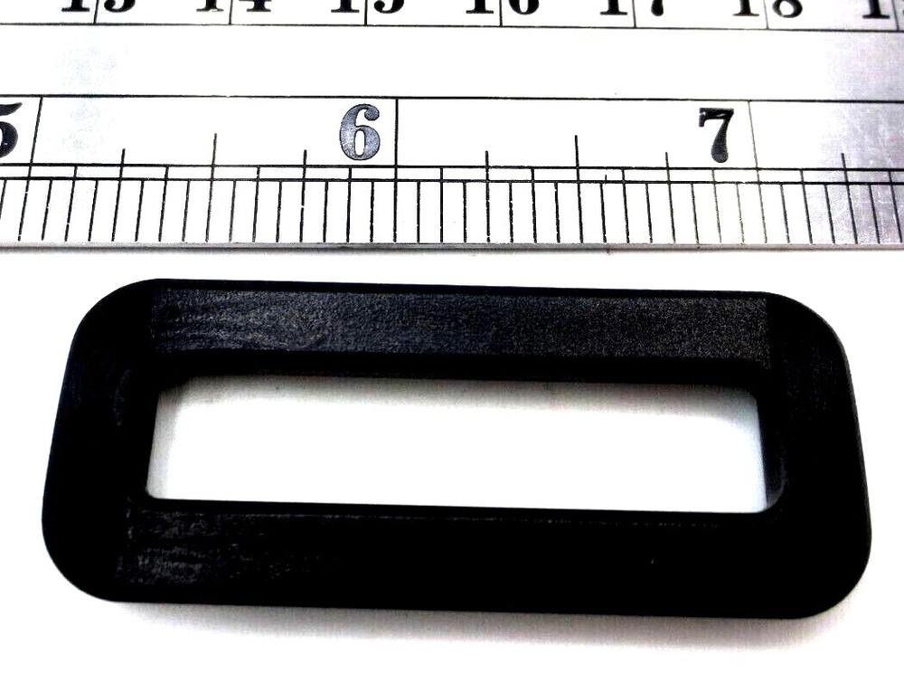 1.5", 38mm Wide Strap Loop Connector For Webbing, Durable Plastic Free Shipping!