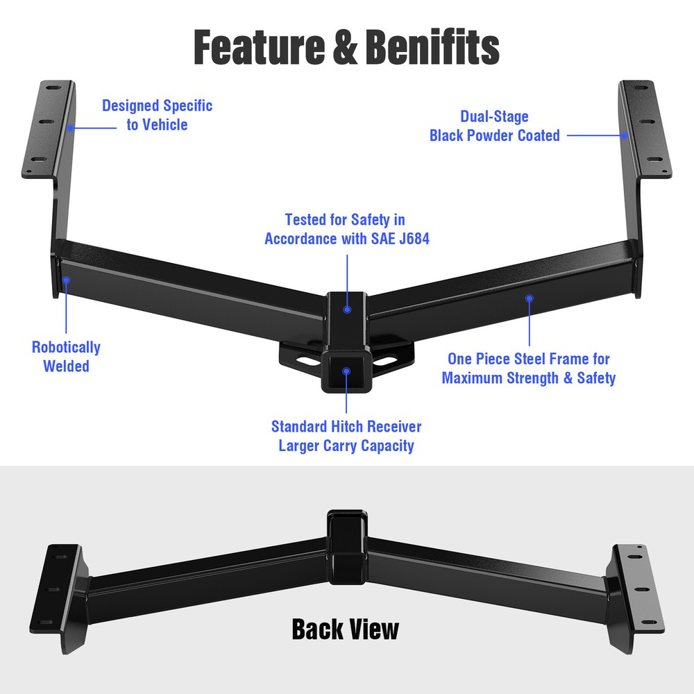 APS Class 3 Trailer Hitch Receiver for Jeep Liberty 2008-2012