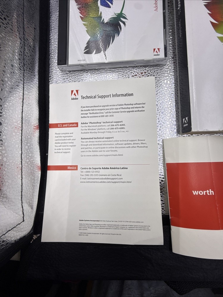 Adobe PhotoShop CS For Mac Retail Version