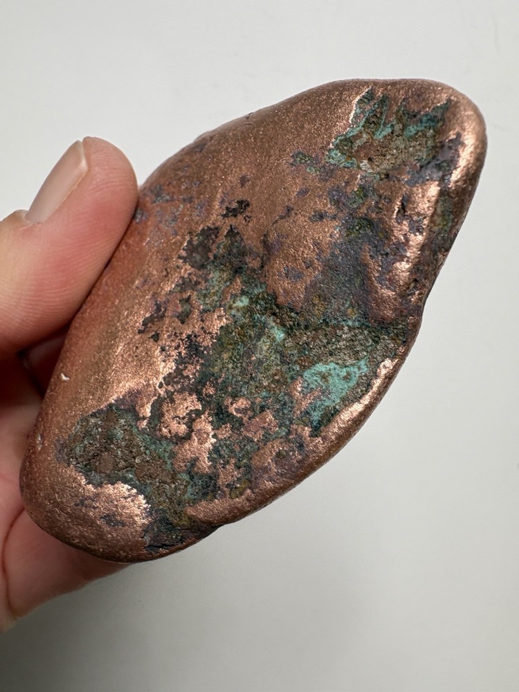 Pure Solid Native Michigan Float Copper Mineral Display Specimen Upper Peninsula