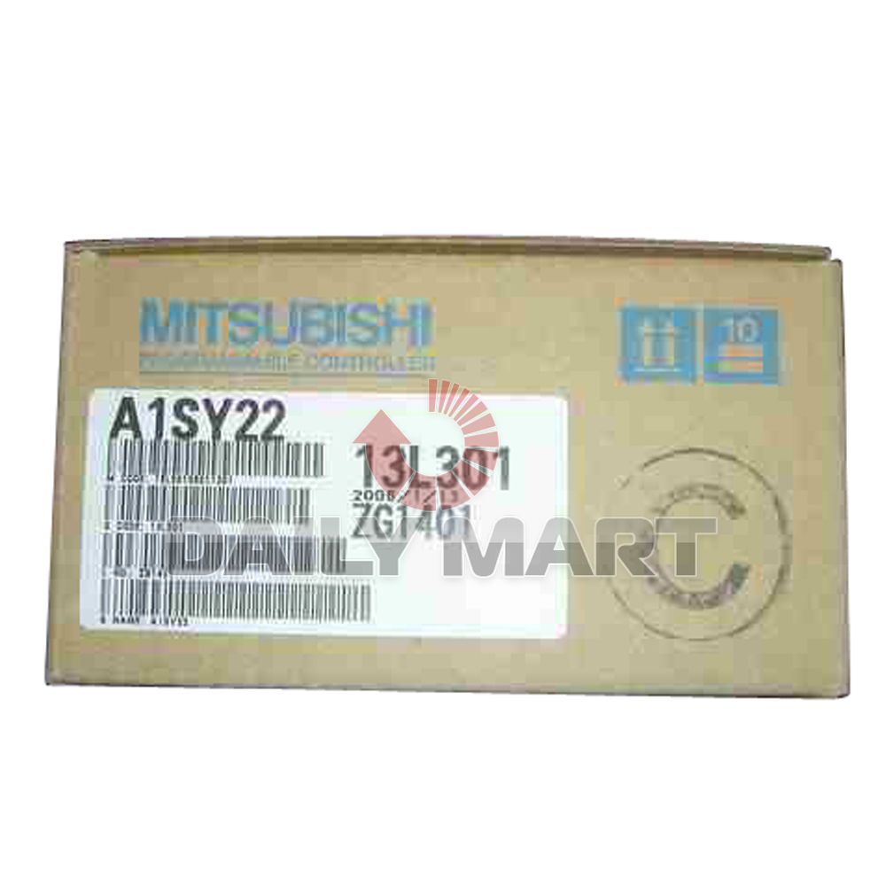 Mitsubishi PLC A1SY22 Programmable Logic Controller I/O OUTPUT TRIAC 16 POINTS