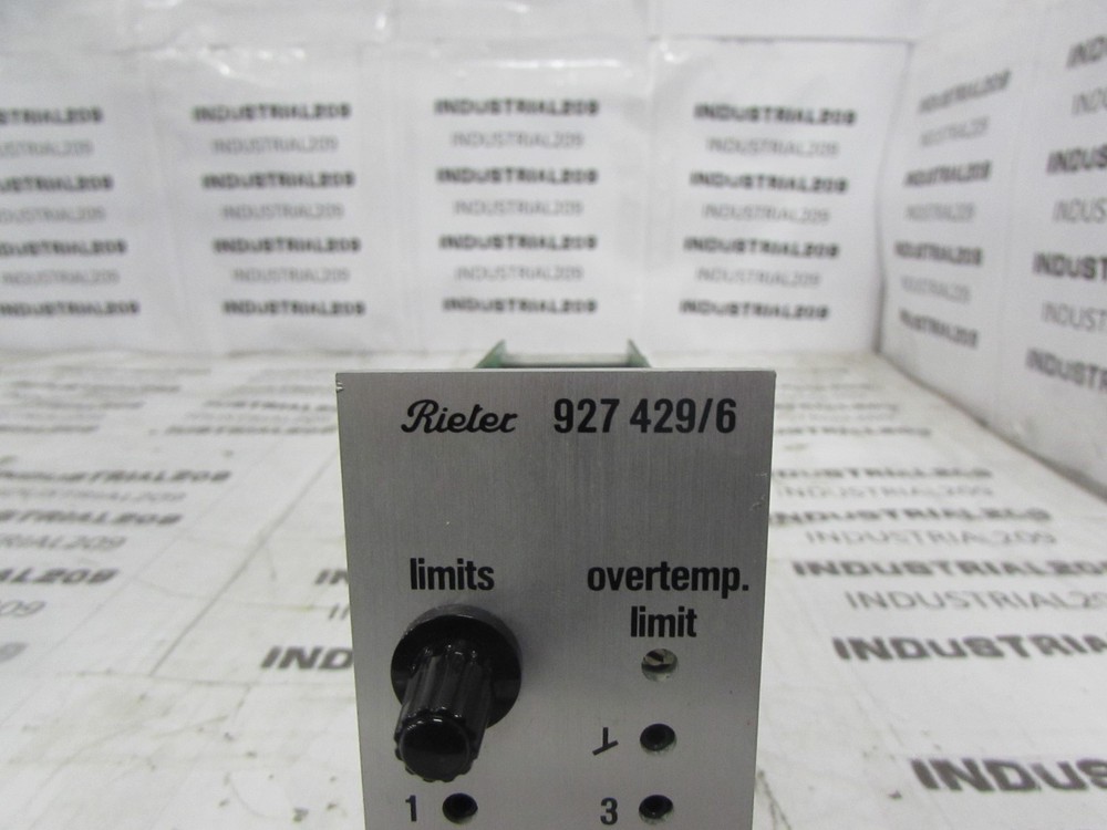 RIETER SETPOINT CONTROLLER 927 429/6 REPAIRED