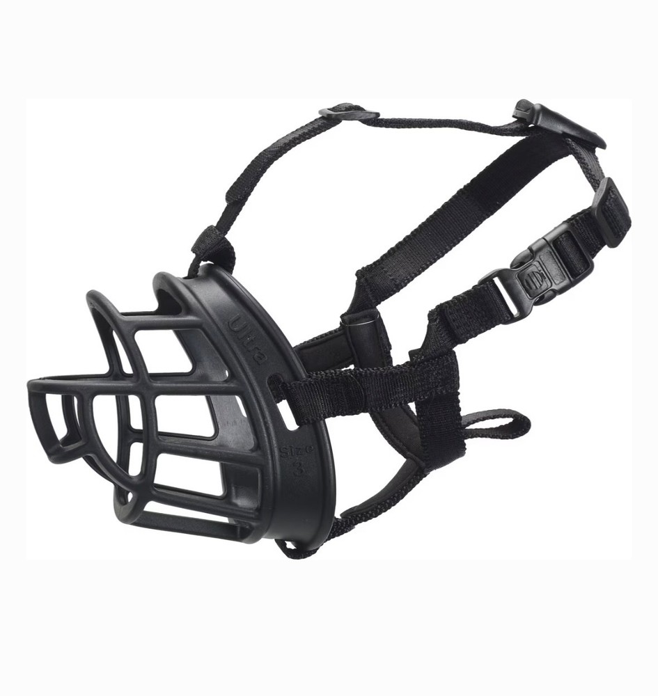 Baskerville Ultra Muzzle for Dogs, Size 5 - Black