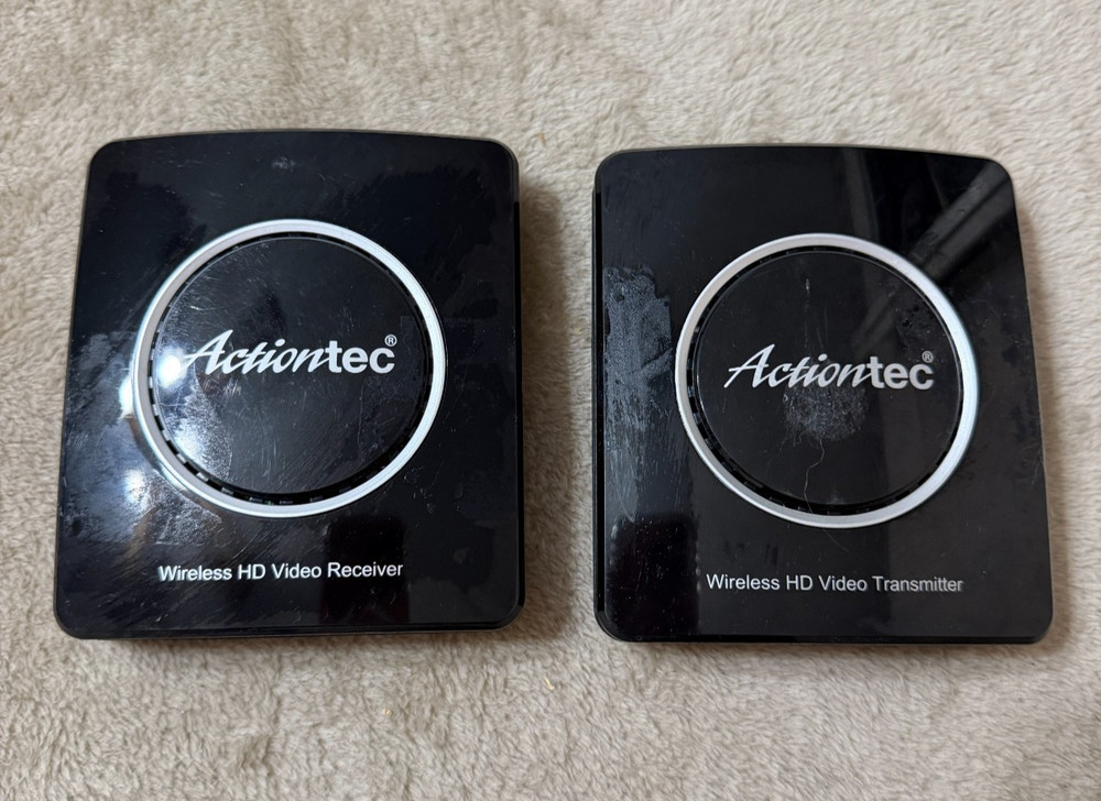 Actiontec Wireless HD Video Transmitter & Receiver HDMI Kit, no adaptor