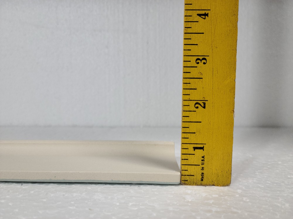 Seafoam Green Ceramic Tile Mud Cap Backsplash Subway Mudcap Mid Century Modern