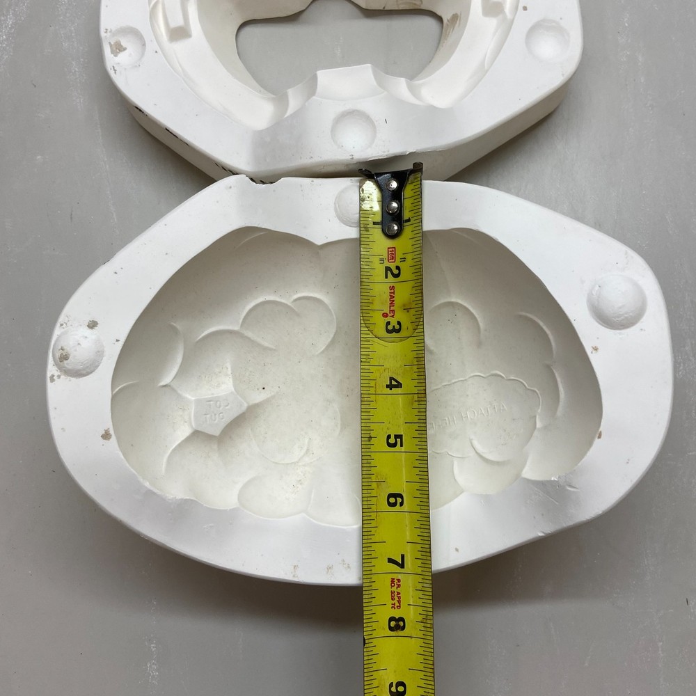 Ceramic Slip Casting Mold Cloud Music Top #5366