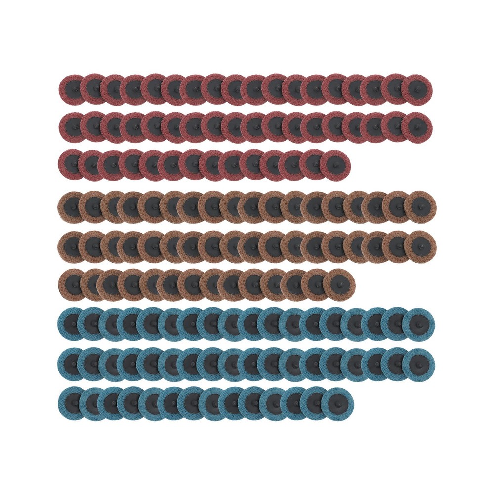 150 Pack 2" Torque Sand Discs Set Fine Medium and Coarse Sanding Discs