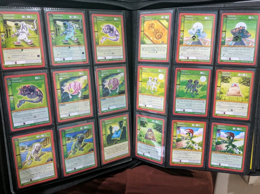Metazoo Cryptid Nation - UFO Full Master Set 100% Complete , No Binder Or SCR