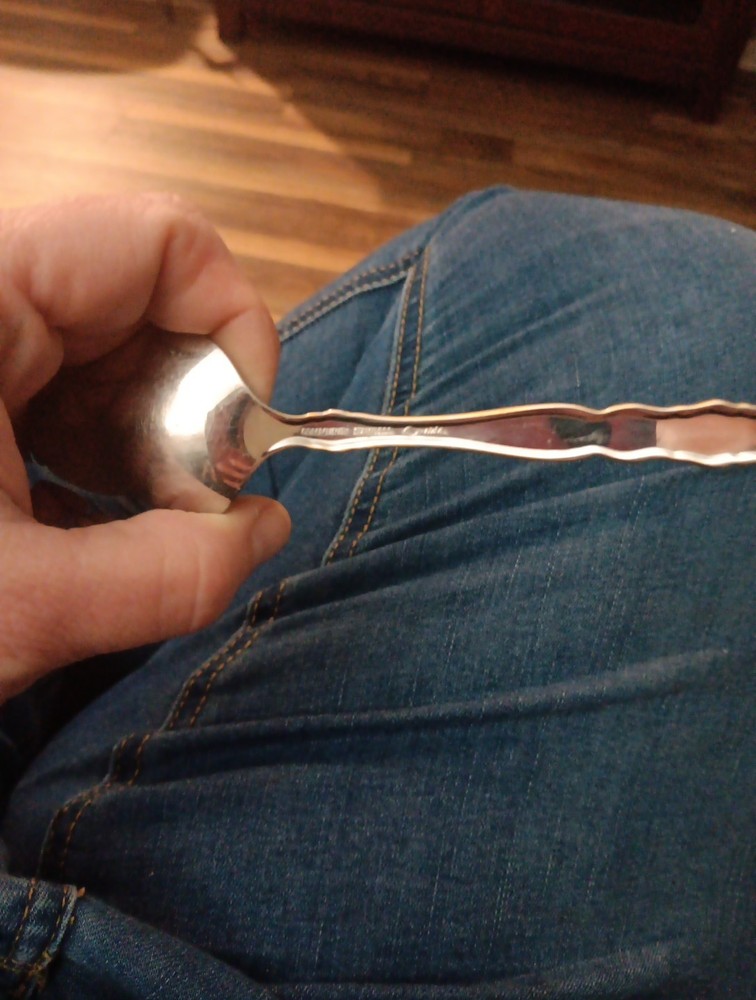 Community Stainless Oneida Gold Toned Spoon