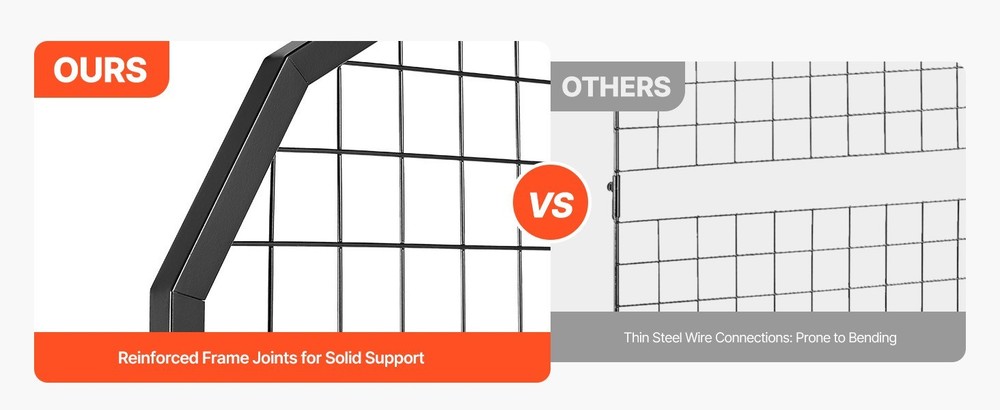 Display Grid Rack 2 Pcs 5.4 ft Panel Detachable Stand Craft Art Gridwall Tower