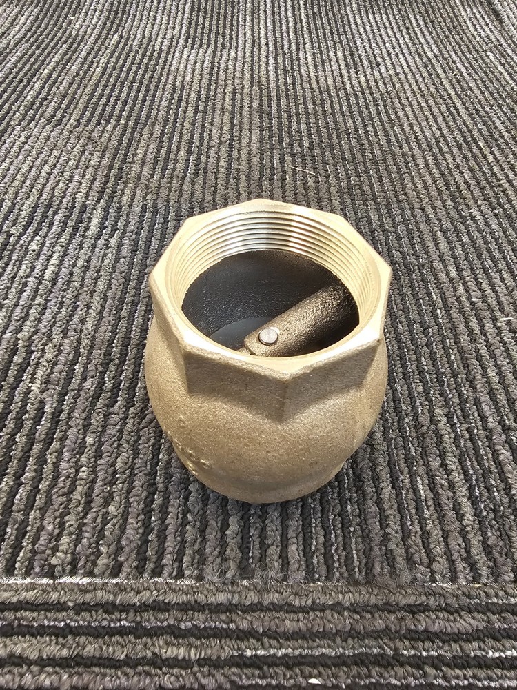 Nibco 2" Solder Brass Ring Check Valve 250 CWP Threaded Bore Replacement