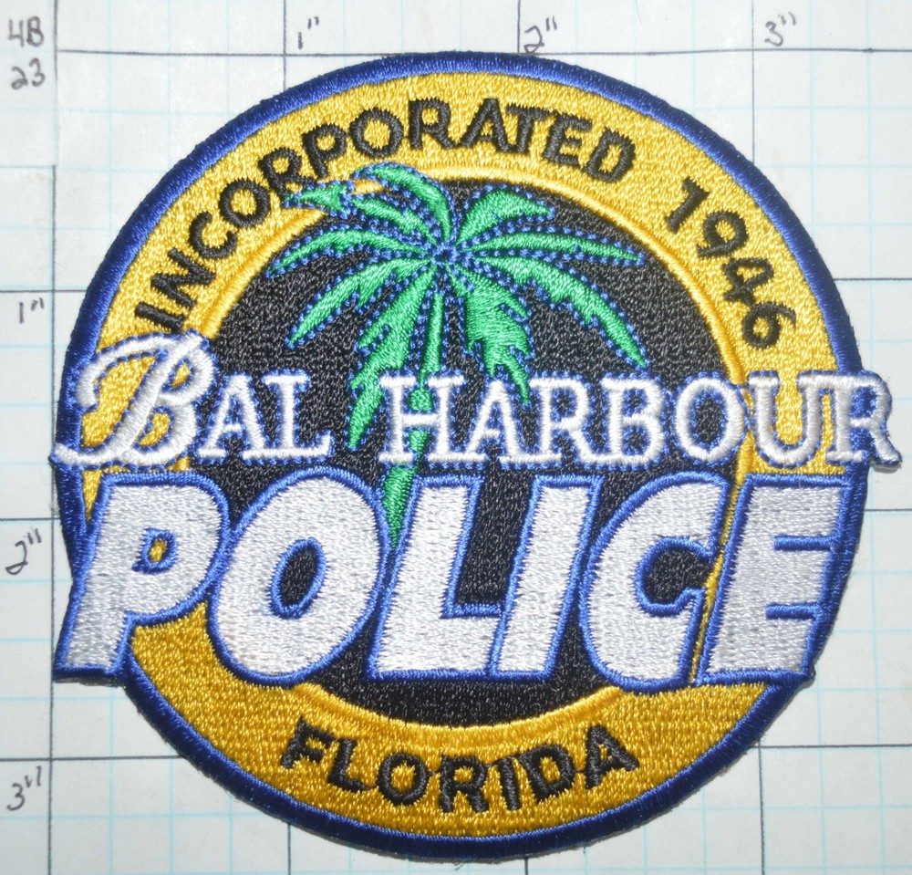 FLORIDA, BAL HARBOUR POLICE DEPT PATCH