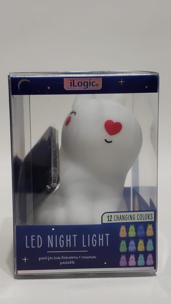 Ilogic 'Bunny' Led Night Light, 3 Light Modes, 12 Changing Colors