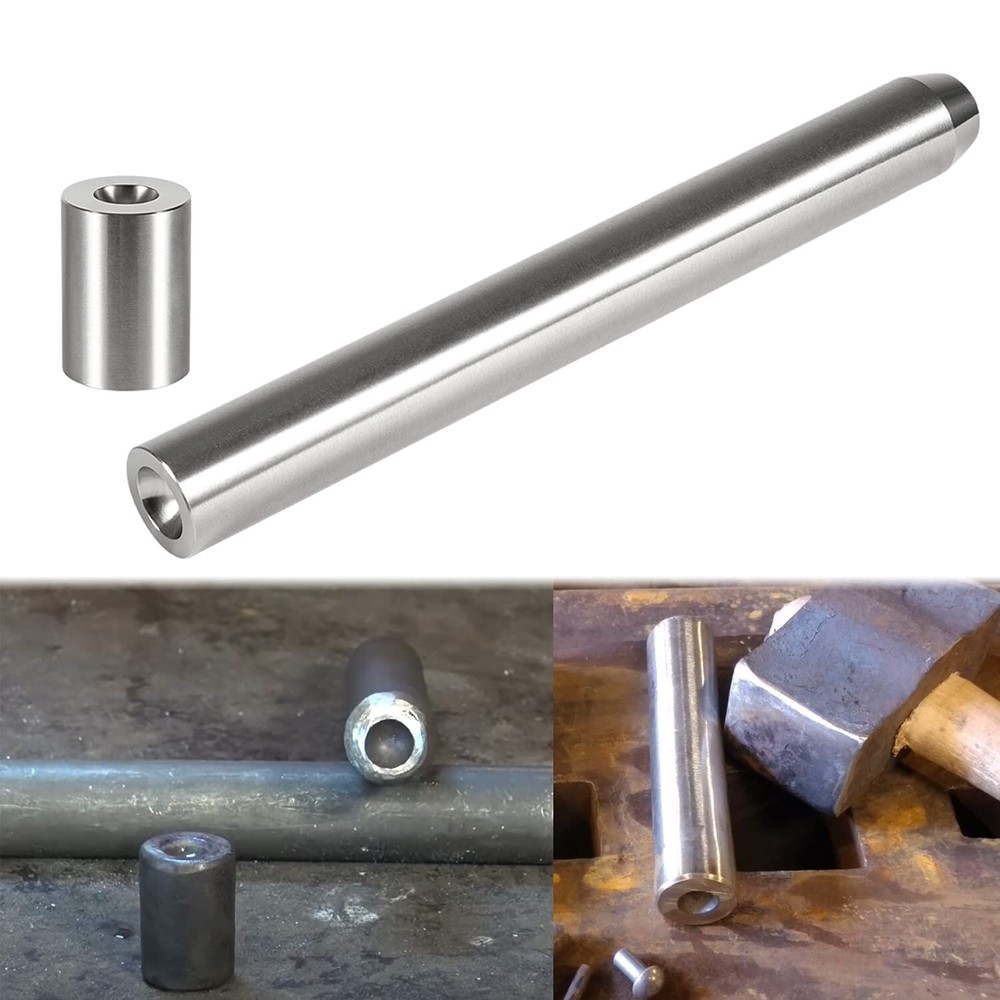 Blacksmith Rivet Doming Tool Set Heavy-Duty Heading/Bucking Dome Tools 1/2”